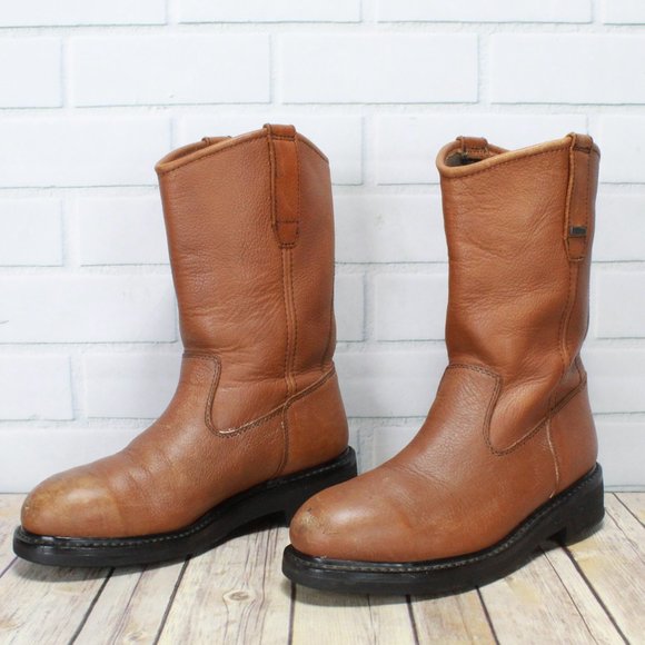 WOLVERINE Pull-on Roper Gore-tex Work Boots Size 9 - Picture 3 of 9